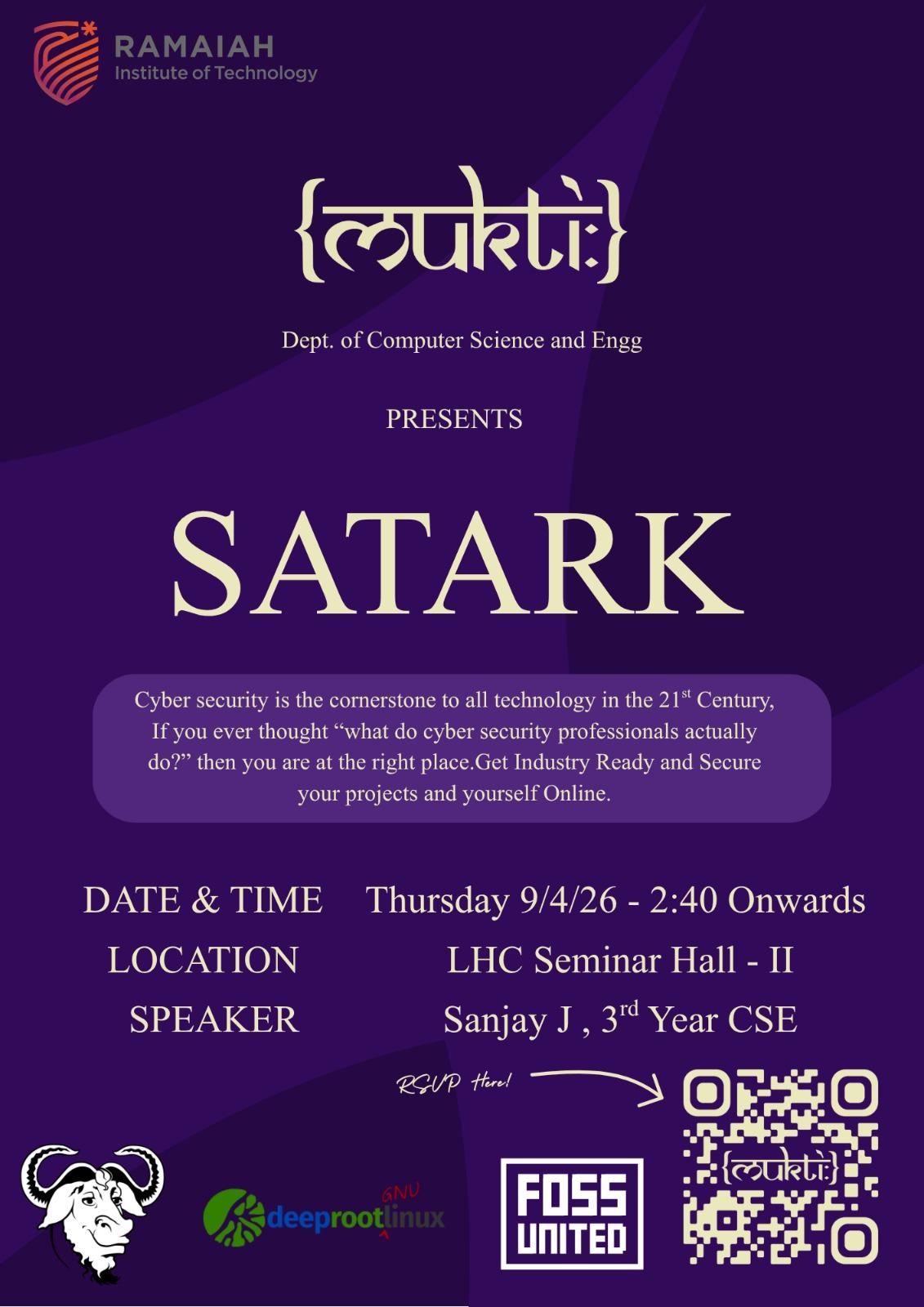 SATARK 4.0: Secure Yourself Online